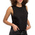 Richer Poorer Muscle Crop Tank Top - Women's Black