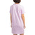 Richer Poorer Tee Dress - Women's Lilac
