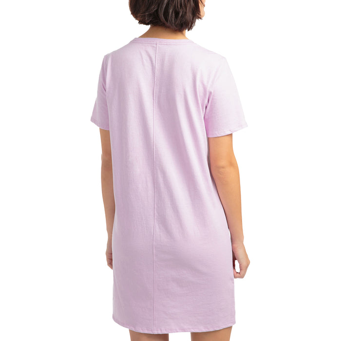 Richer Poorer Tee Dress - Women's Lilac