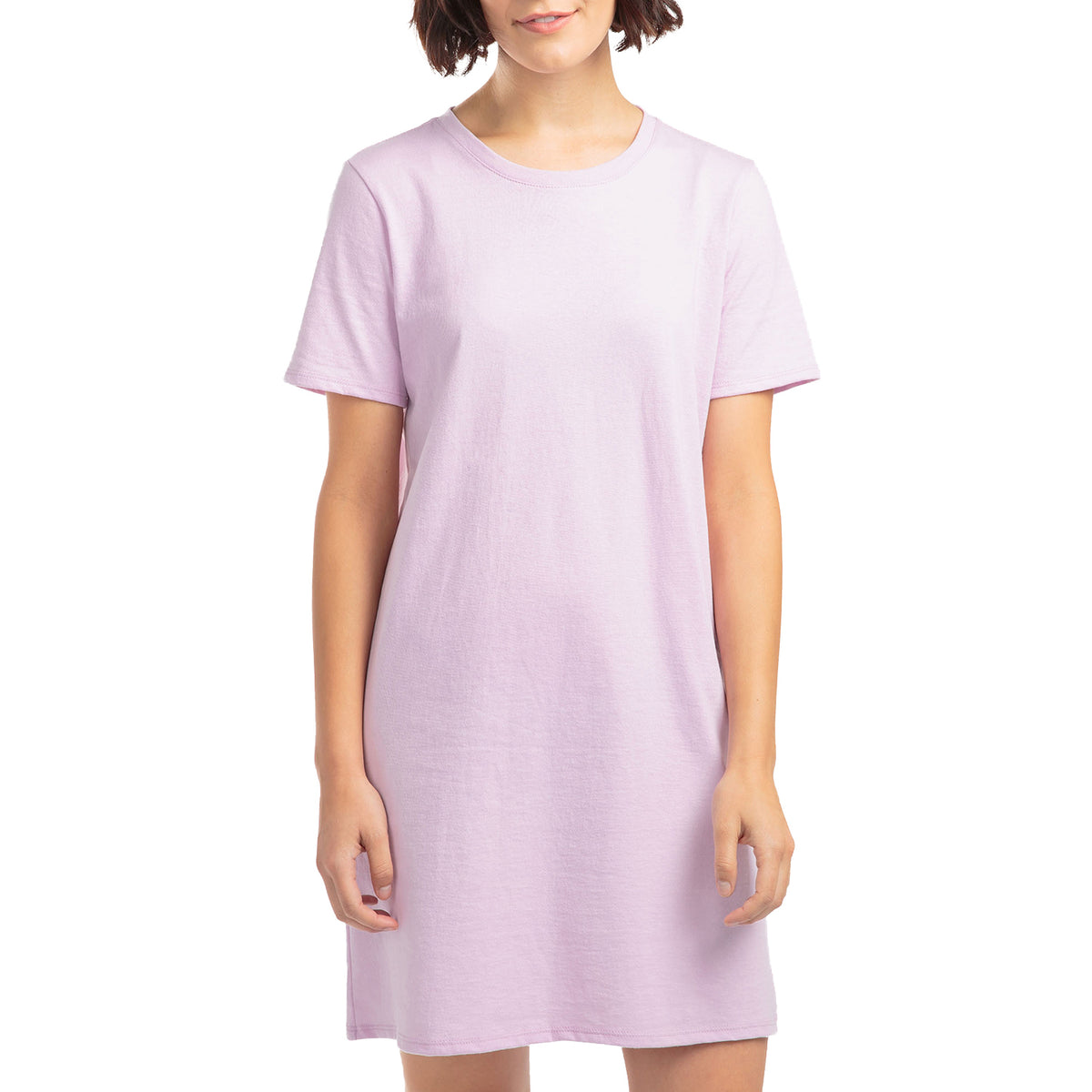 Richer Poorer Tee Dress - Women's Lilac