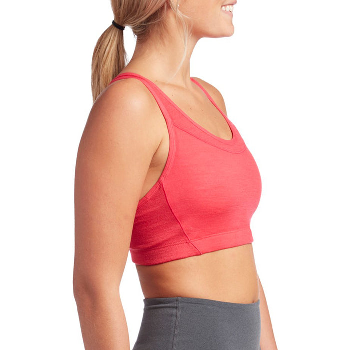Icebreaker Meld Zone Sports Bra - Women's Prism