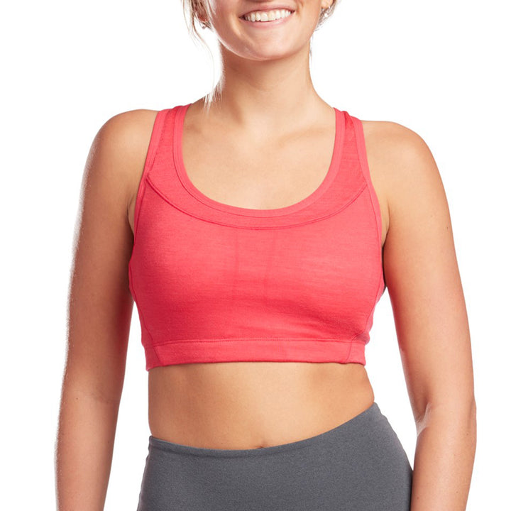 Icebreaker Meld Zone Sports Bra - Women's Prism