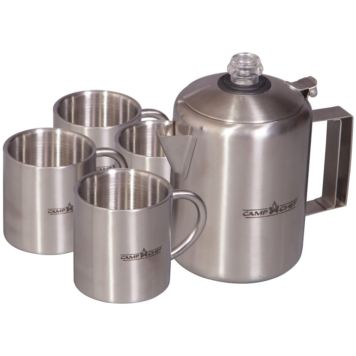 Camp Chef Java 5 Coffee Set Stainless Steel