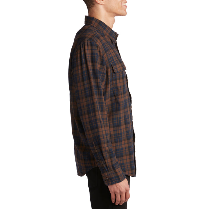 Filson Scout Shirt Brown/Navy/Black Plaid