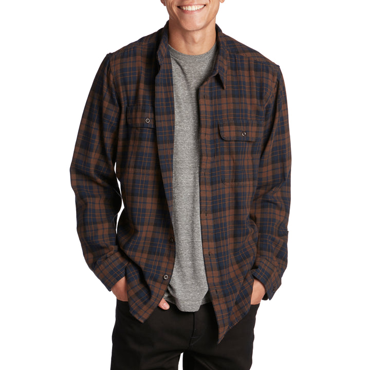 Filson Scout Shirt Brown/Navy/Black Plaid