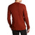 Brixton Miles Cardigan Sweater Rust/Dark Rust