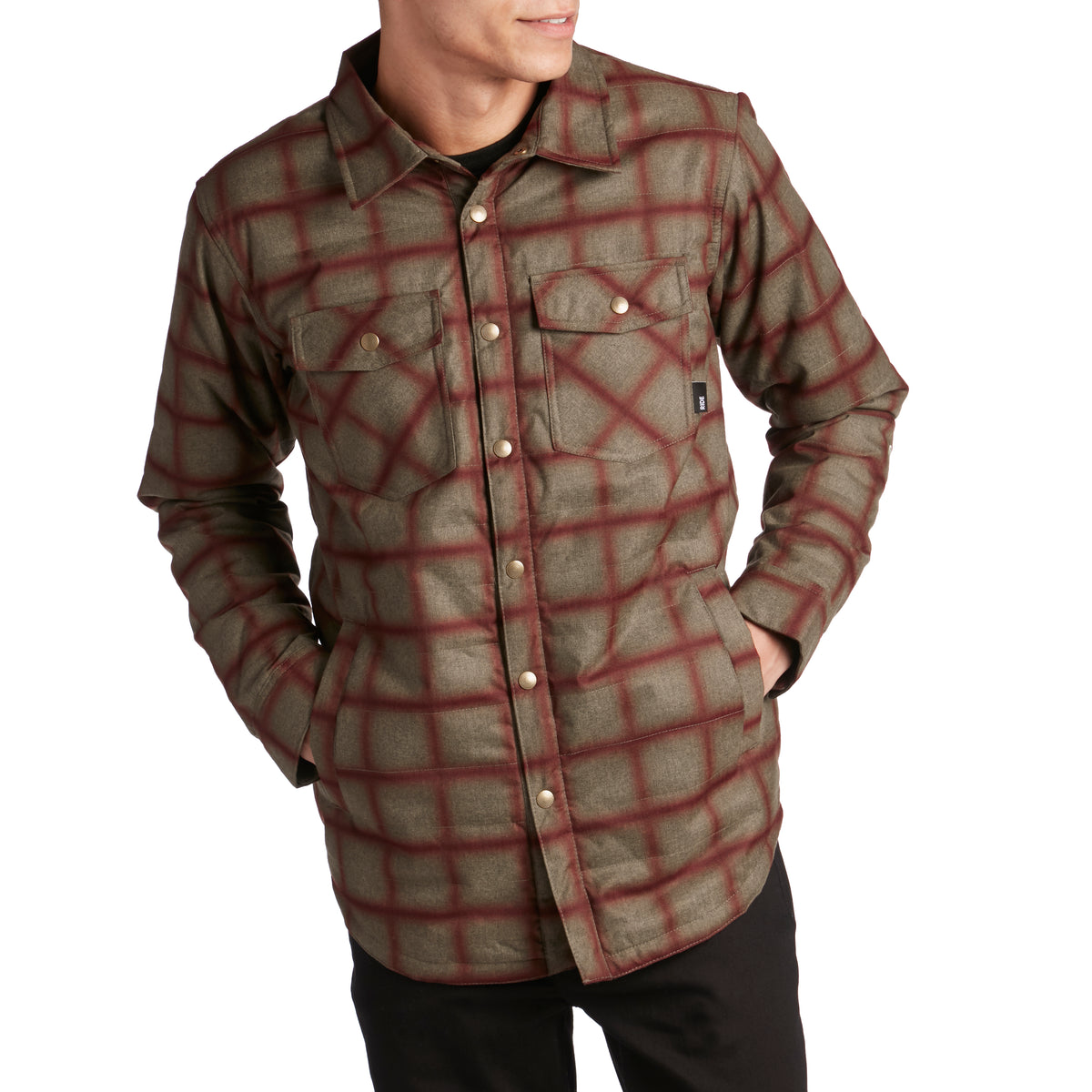 Ride Riding Flannel Khaki