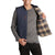 Brixton Abraham Vest Washed Navy