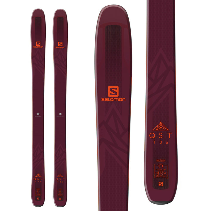 Salomon QST 106 Skis 2019