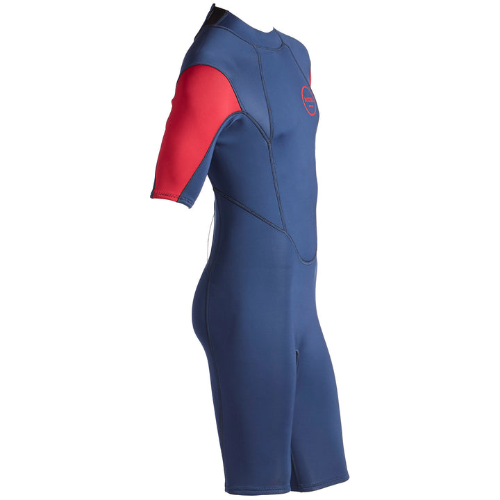 XCEL Axis 2mm Short Sleeve Springsuit Ink Blue/Goji Berry