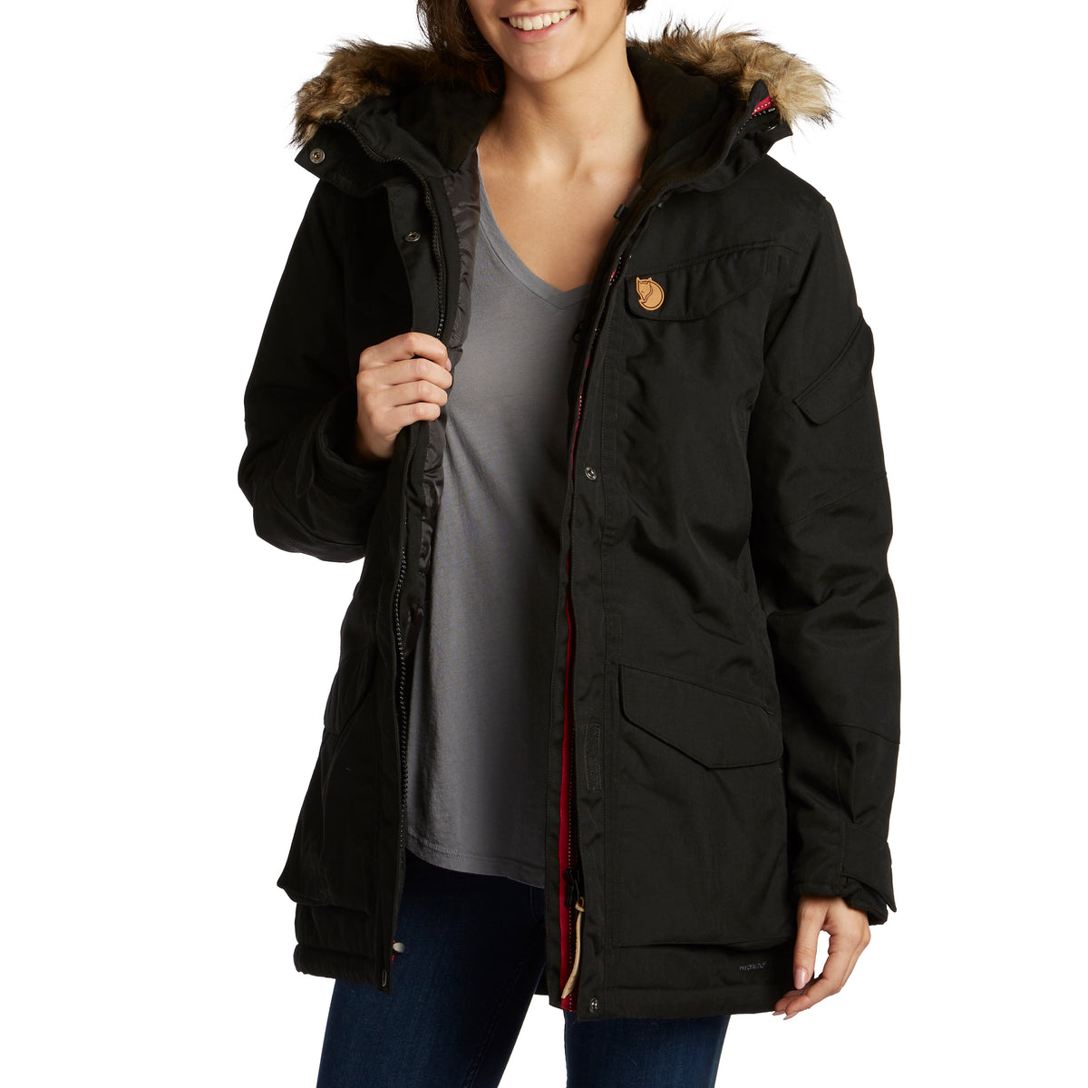Fjallraven Nuuk Parka - Women's Black