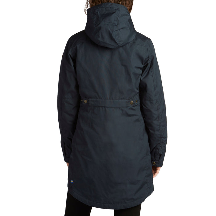 Fjallraven Kiruna Padded Parka - Women's Dark Navy