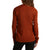 Brixton Miles Cardigan Sweater Rust/Dark Rust