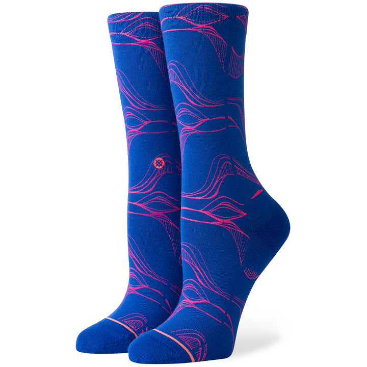 Stance Fluid Crew Socks - Women's Blue