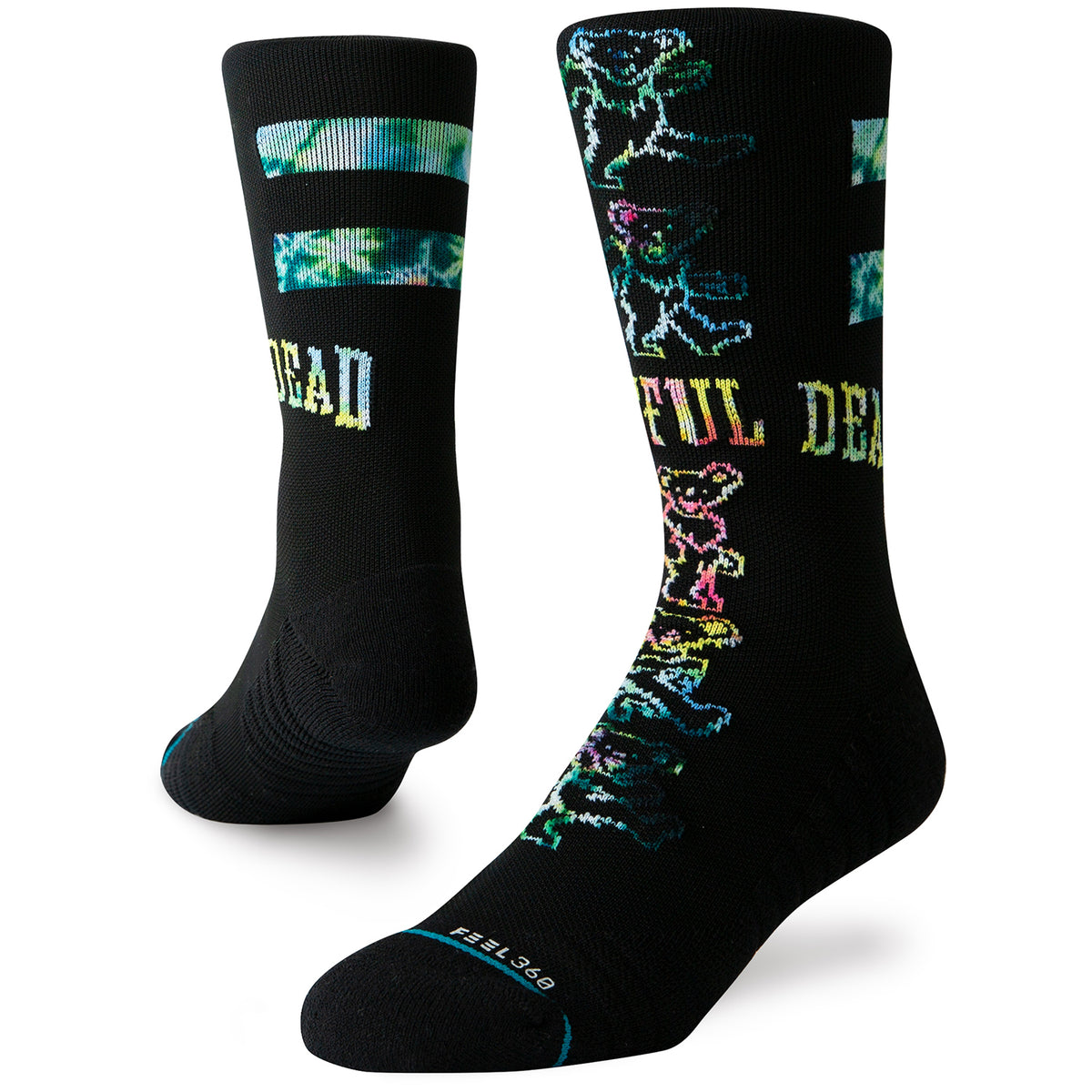Stance Grateful Bears Crew Socks Black