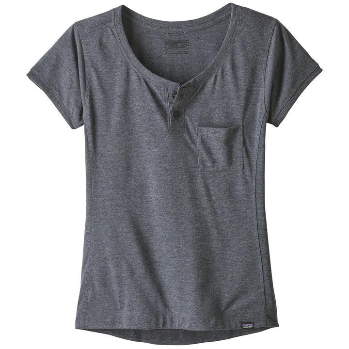 Patagonia Cap Cool Trail Bike Henley - Women's Smolder Blue