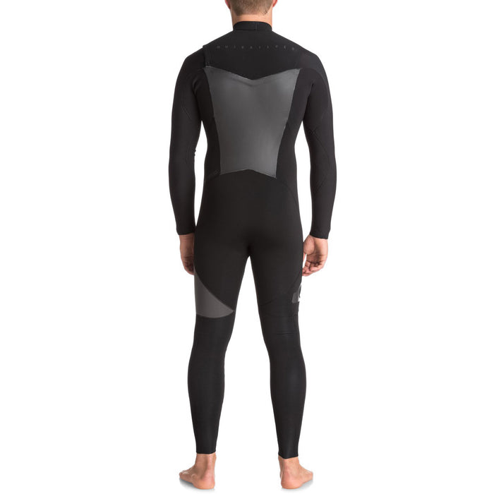 Quiksilver 3/2 Syncro Chest Zip Wetsuit Black/Black/Jet Black