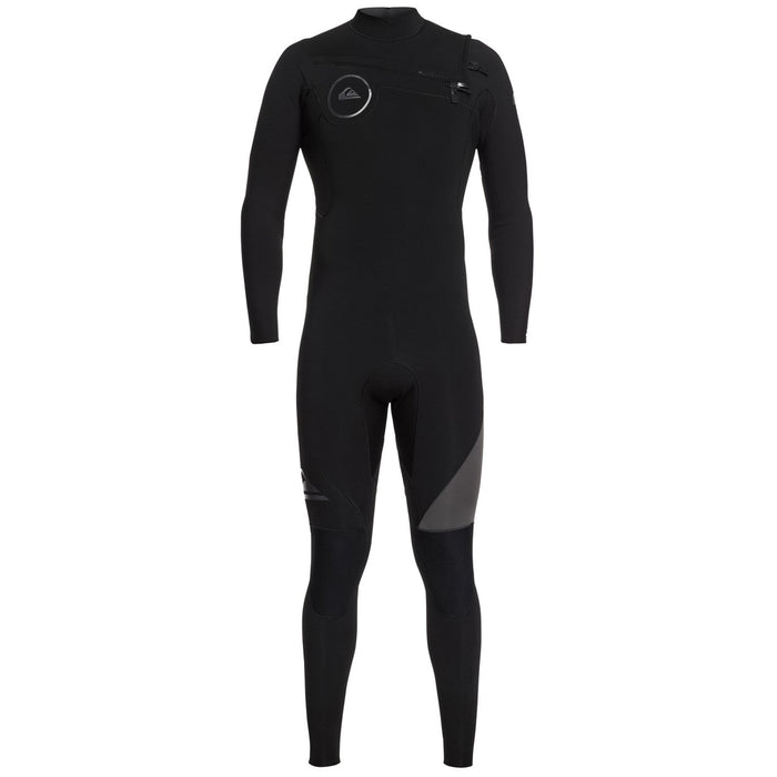 Quiksilver 3/2 Syncro Chest Zip Wetsuit Black/Black/Jet Black