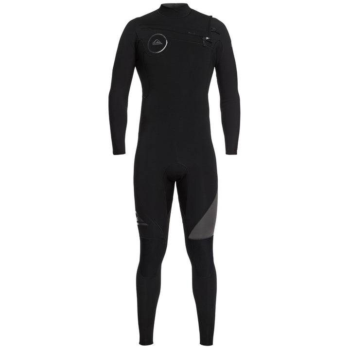 Quiksilver 3/2 Syncro Chest Zip Wetsuit Black/Black/Jet Black