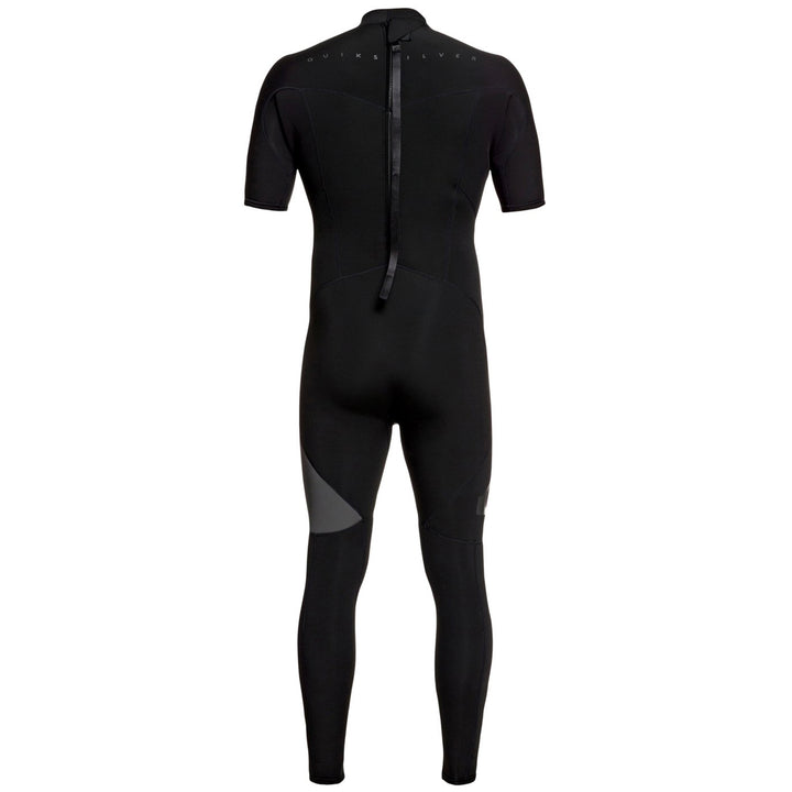 Quiksilver 2/2 Syncro Back Zip Short Sleeve Fullsuit Black/Black/Jet Black