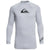 Quiksilver All Time Long Sleeve Surf Tee Light Grey Heather