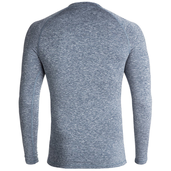 Quiksilver All Time Long Sleeve Surf Tee Dark Denim Heather