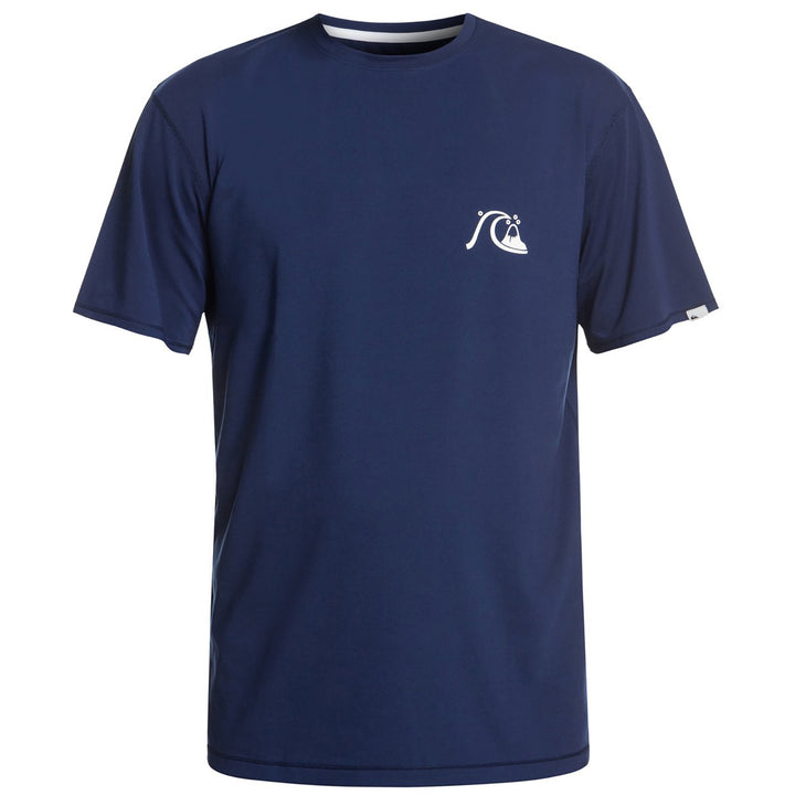 Quiksilver Bubble Logo Short Sleeve Tee Medieval Blue