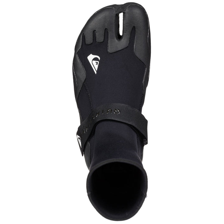 Quiksilver 3mm Syncro Split Toe Wetsuit Booties Black