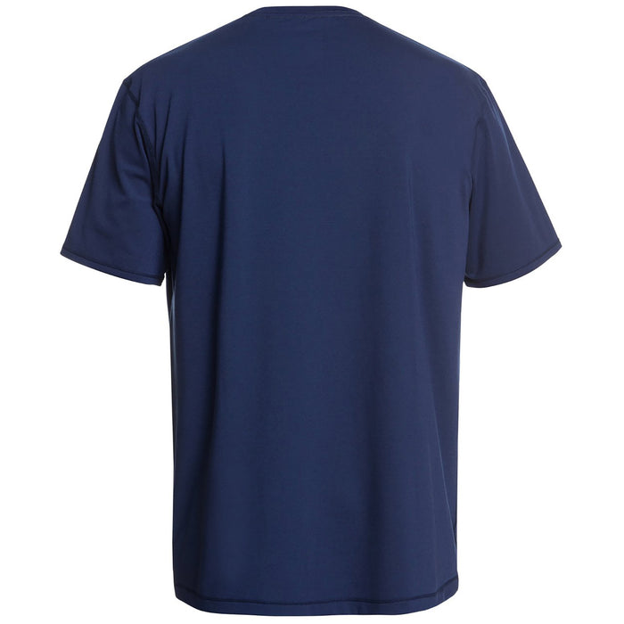 Quiksilver Bubble Logo Short Sleeve Tee Medieval Blue