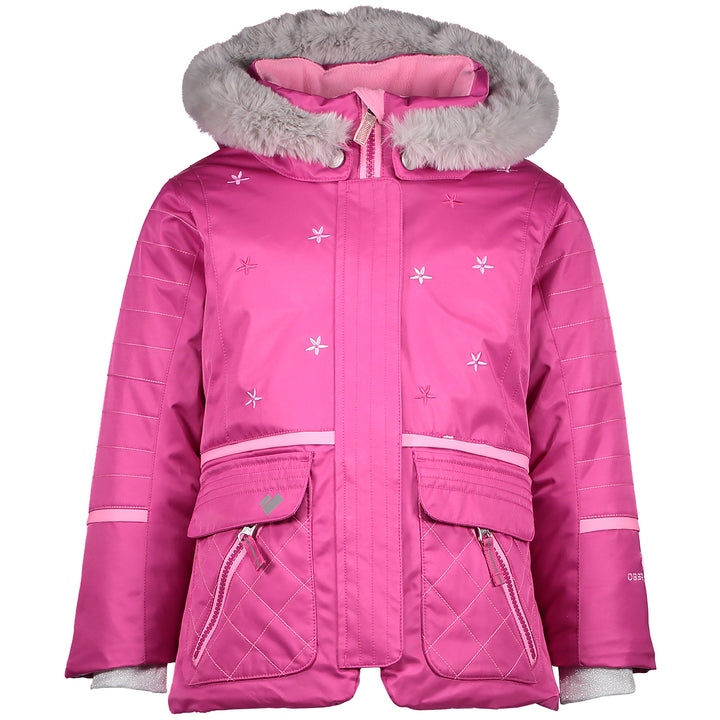 Obermeyer Lindy Jacket - Little Girls' Back To The Fuchia