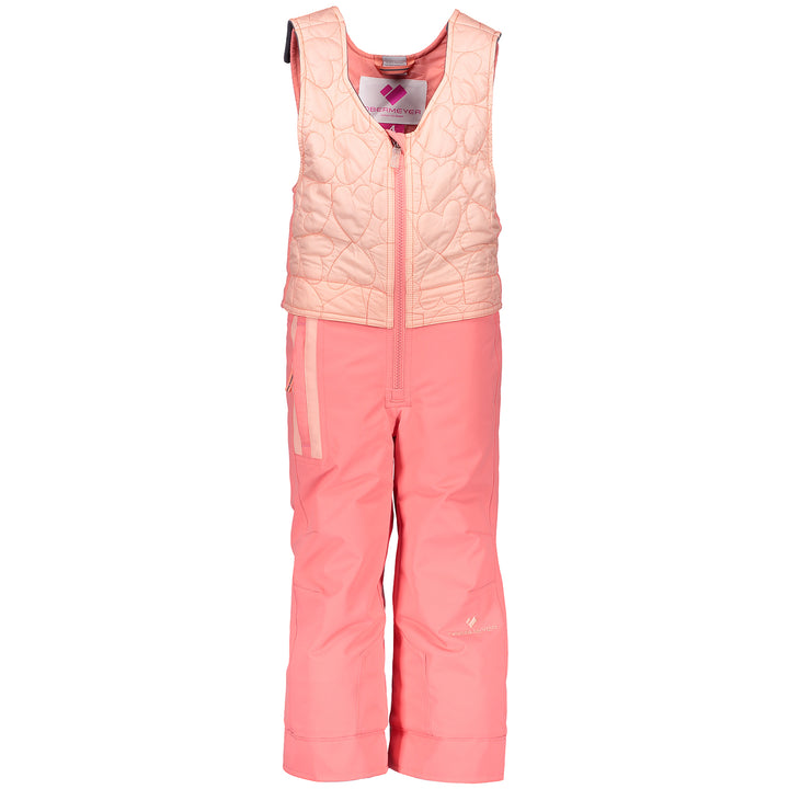 Obermeyer Ober-All Bibs - Little Girls' Just Peachy