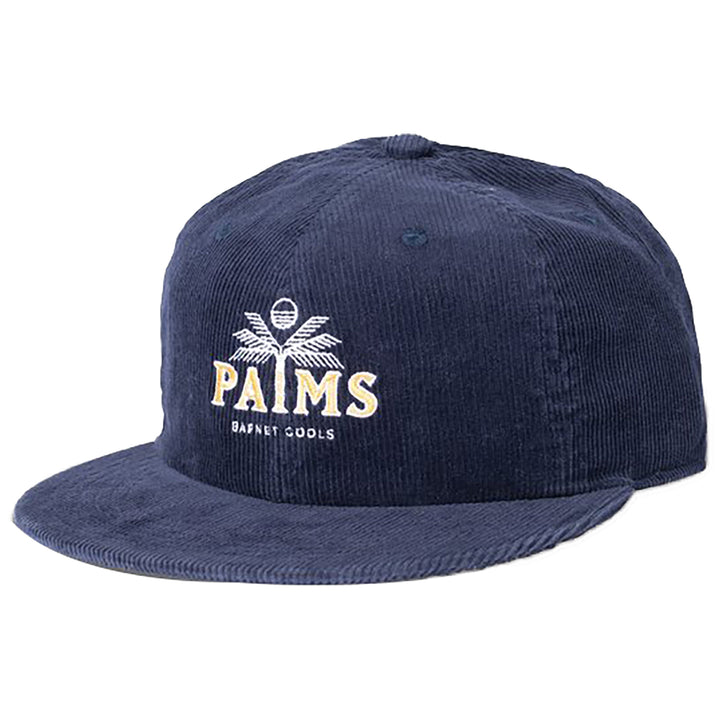 Barney Cools Palms Baseball 6-Panel Hat Navy Corduroy