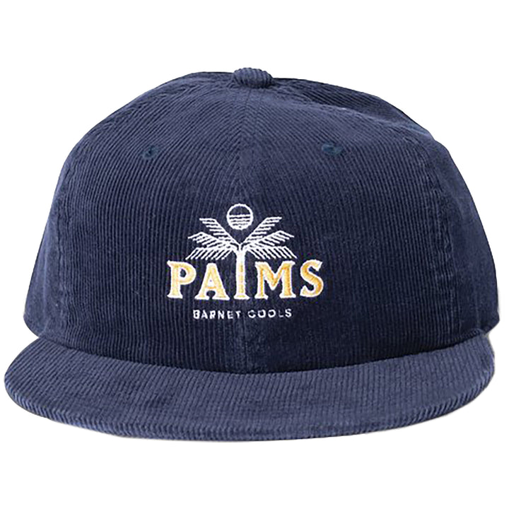 Barney Cools Palms Baseball 6-Panel Hat Navy Corduroy