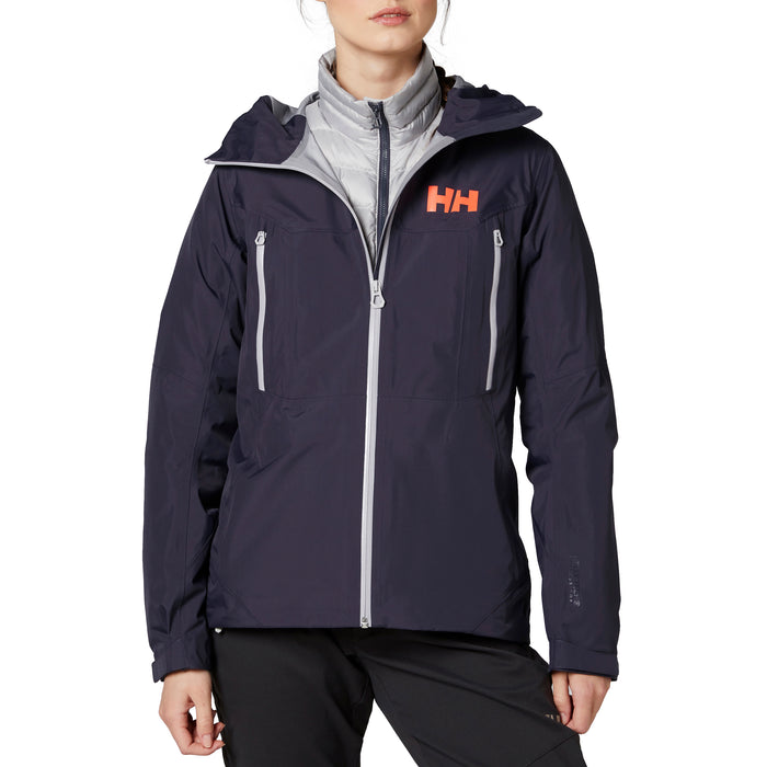 Helly Hansen Verglas 3L Shell Jacket - Women's Graphite Blue