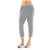 Icebreaker Momentum 3Q Pants - Women's Fossil/Snow Heather