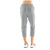 Icebreaker Momentum 3Q Pants - Women's Fossil/Snow Heather