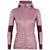 Icebreaker Helix Long Sleeve Zip Hood - Women's Opal/Velvet/Jet Heather