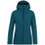 Icebreaker Stratus Transcend Hooded Jacket - Women's Kingfisher/Jet Heather