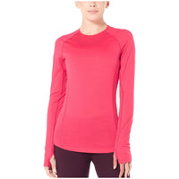Icebreaker 150 Zone Long Sleeve Crew Top - Women's Prism/Velvet::Prism/Velvet