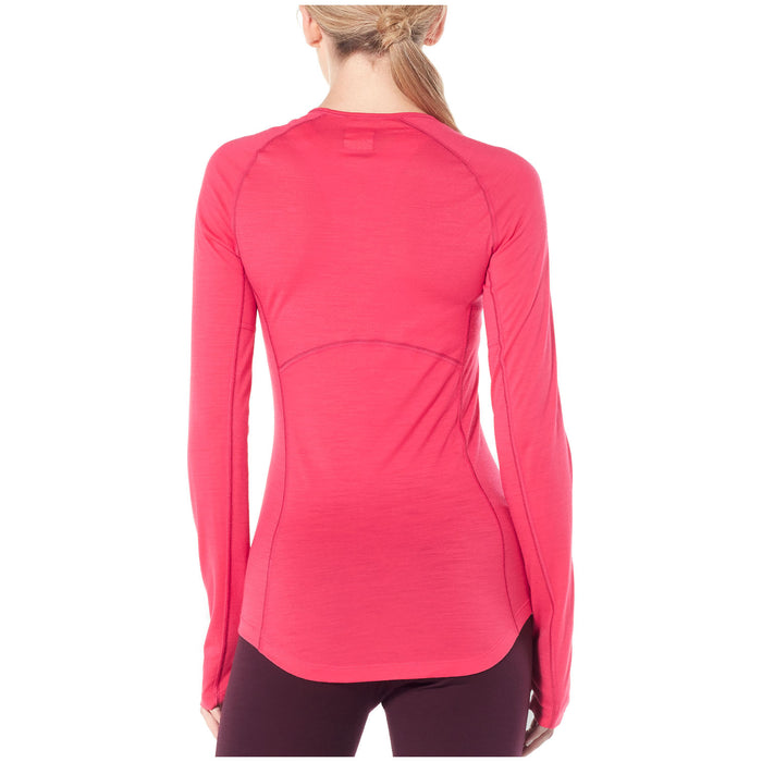 Icebreaker 150 Zone Long Sleeve Crew Top - Women's Prism/Velvet