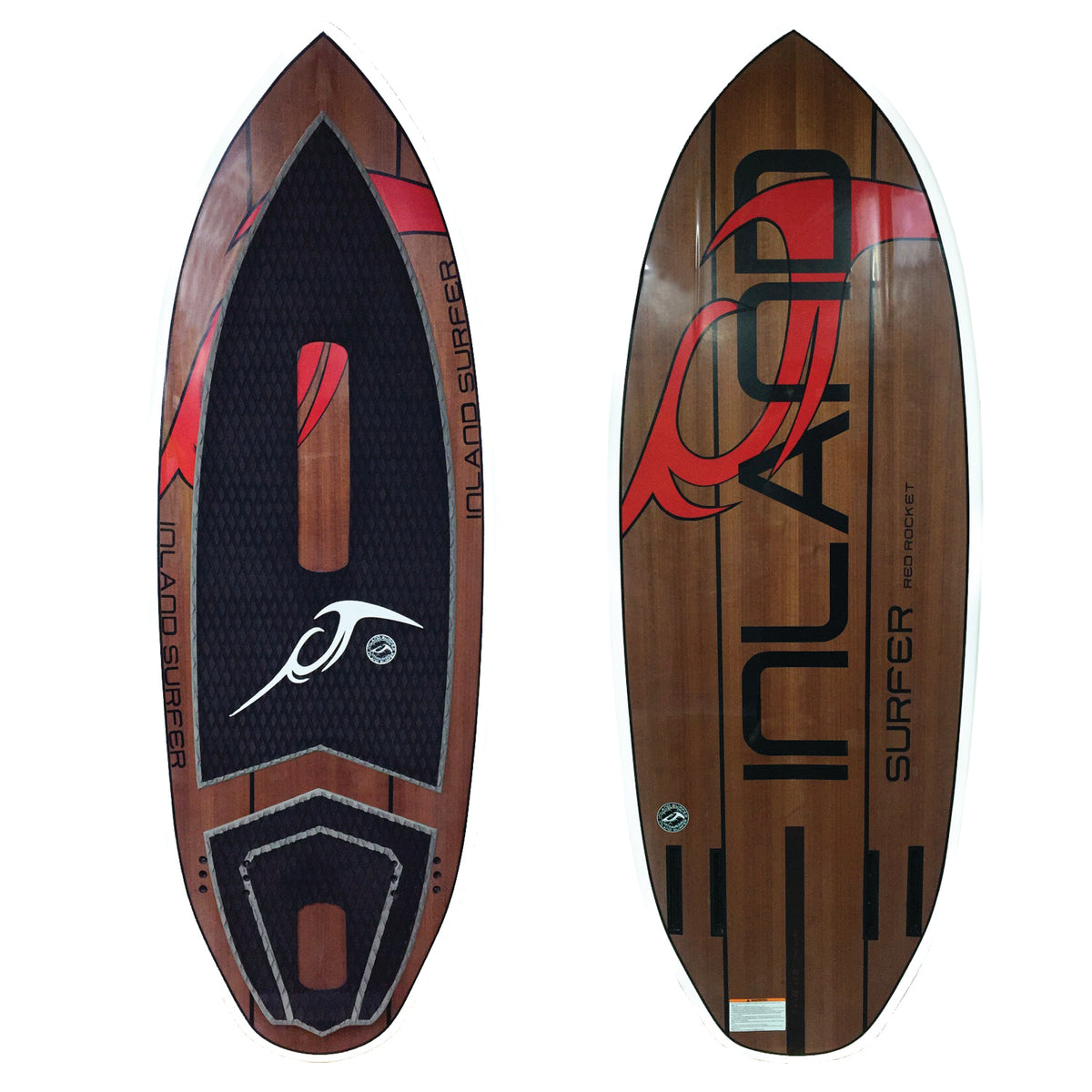 Inland Surfer Red Rocket Wakesurf Board 2019