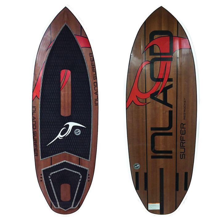 Inland Surfer Red Rocket Wakesurf Board 2019