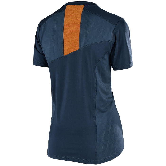 Troy Lee Designs Skyline S/S Jersey - Women's Slate/Heather Bourbon