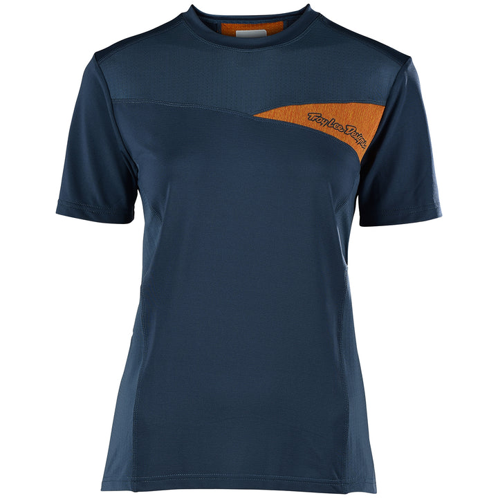 Troy Lee Designs Skyline S/S Jersey - Women's Slate/Heather Bourbon
