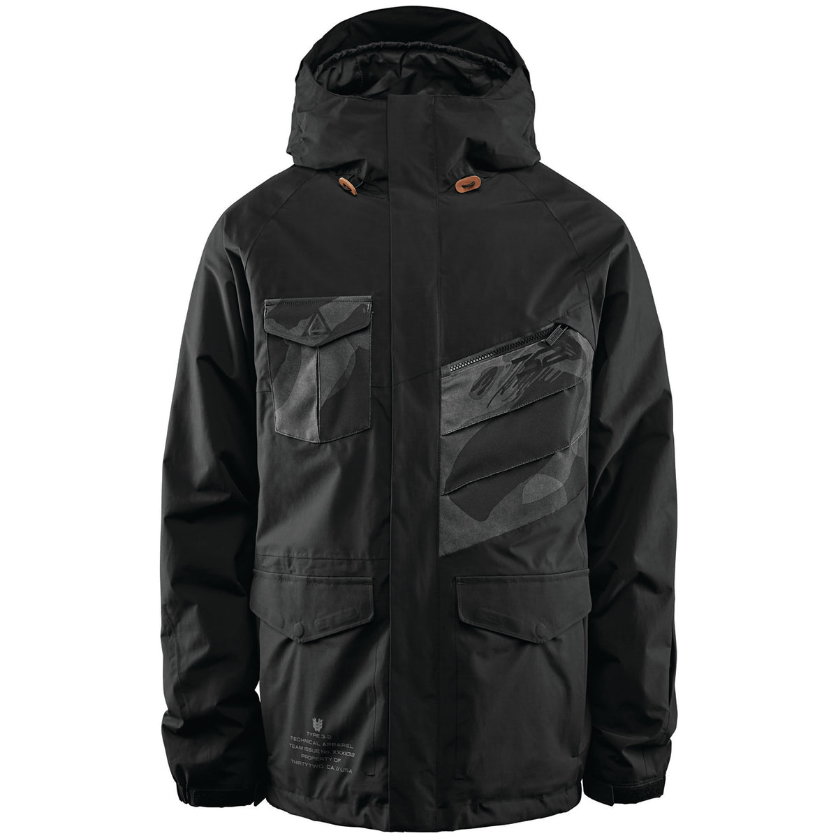 thirtytwo Surplus Jacket Black
