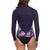 Roxy 1mm Syncro Wetsuit Jacket - Women's Blue Ribbon