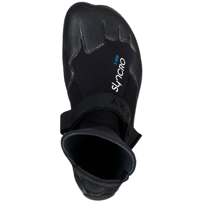Roxy 3mm Syncro Round Toe Wetsuit Booties True Black