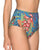 Seea Soleil High-Waist Bikini Bottoms - Women's Tropicalia