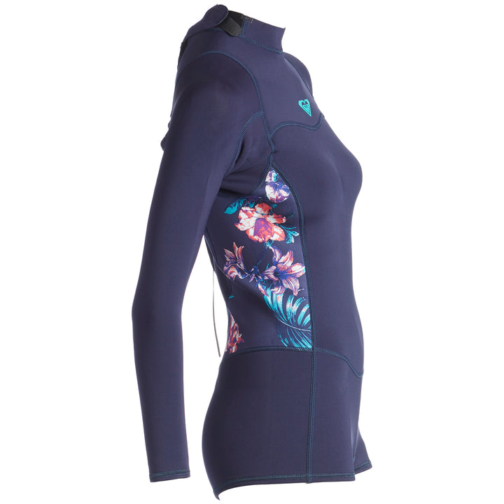 Roxy 2/2 Syncro Back Zip Long Sleeve Back Zip Springsuit - Women's Blue Ribbon