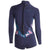 Roxy 2/2 Syncro Back Zip Long Sleeve Back Zip Springsuit - Women's Blue Ribbon